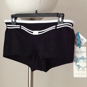 🐾🔥🐾 Eco-Swim Belted 'Boy' Bottoms by Aqua Green